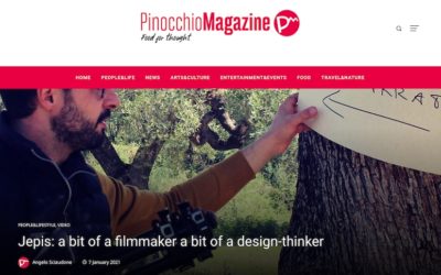 Jepis: a bit of a filmmaker a bit of a design-thinker #PinocchioMagazine