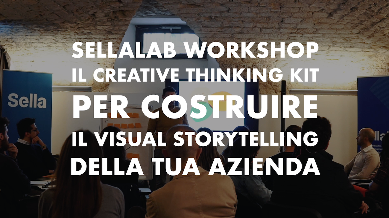 Il Creative Thinking kit per costruire il visual storytelling della tua azienda